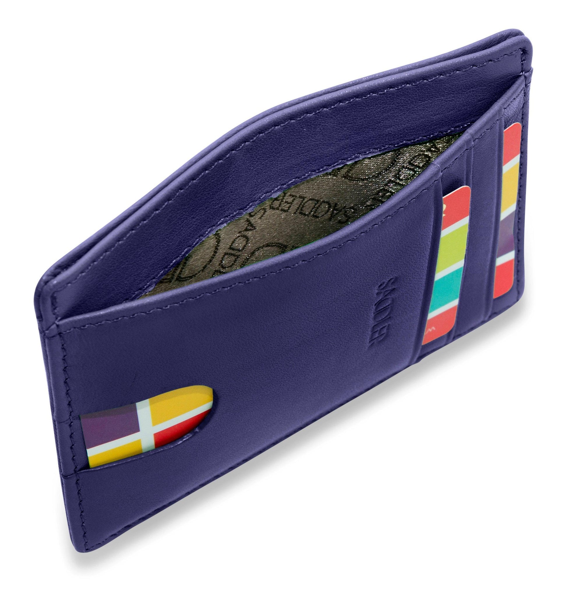 The Stella Leather Card Holder by Saddler - Bascora
