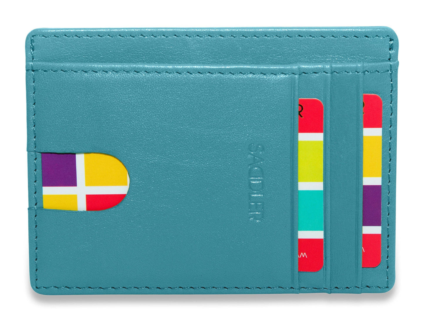 The Stella Leather Card Holder by Saddler - Bascora
