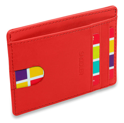The Stella Leather Card Holder by Saddler - Bascora