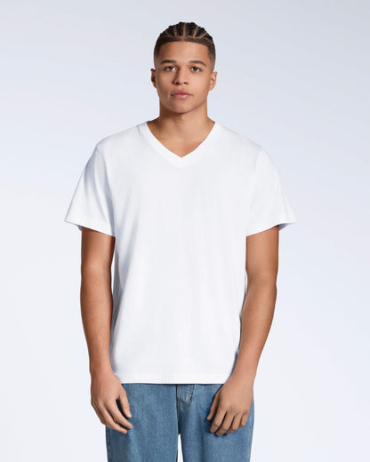 The V-Neck Tee – Men's Organic Cotton - Bascora
