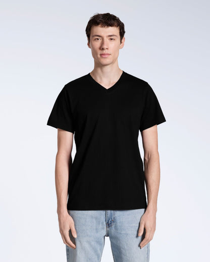 The V-Neck Tee – Men's Organic Cotton - Bascora