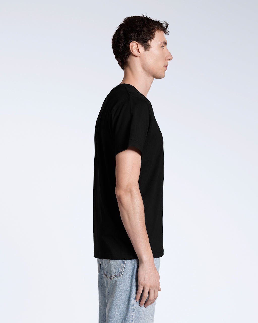 The V-Neck Tee – Men's Organic Cotton - Bascora