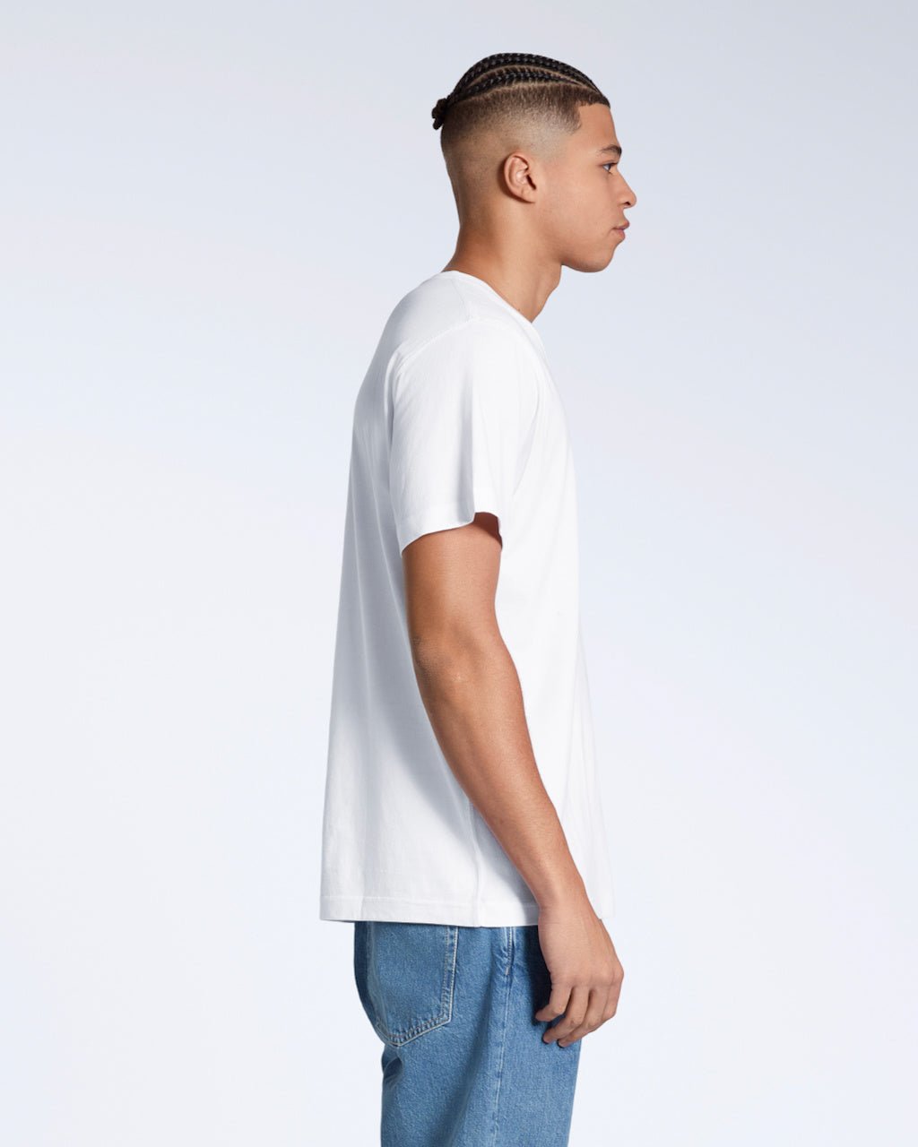 The V-Neck Tee – Men's Organic Cotton - Bascora