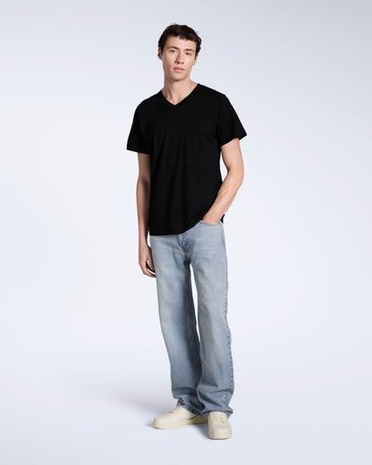 The V-Neck Tee – Men's Organic Cotton - Bascora