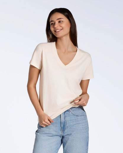 The V-Neck Tee – Organic Cotton - Bascora