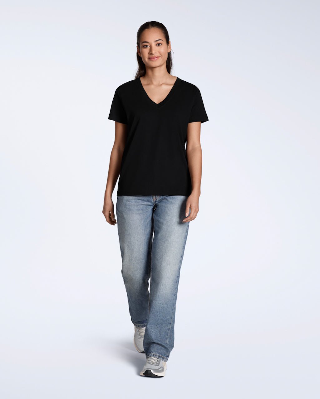 The V-Neck Tee – Organic Cotton - Bascora