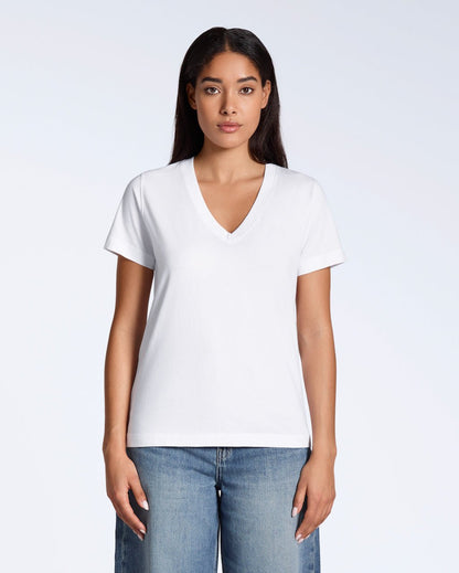 The V-Neck Tee – Organic Cotton - Bascora