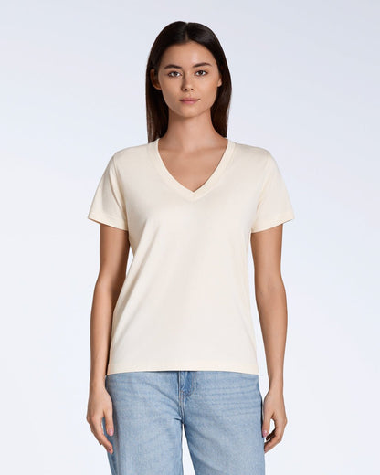 The V-Neck Tee – Organic Cotton - Bascora