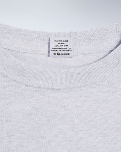 The Vintage Tee – Women's Organic Cotton - Bascora