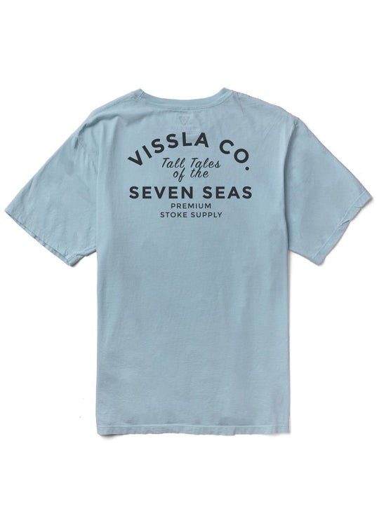The Vissla Premium Stoke PKT Tee - Bascora