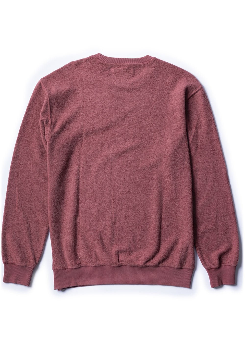 sweatshirt with a small logo on a white background