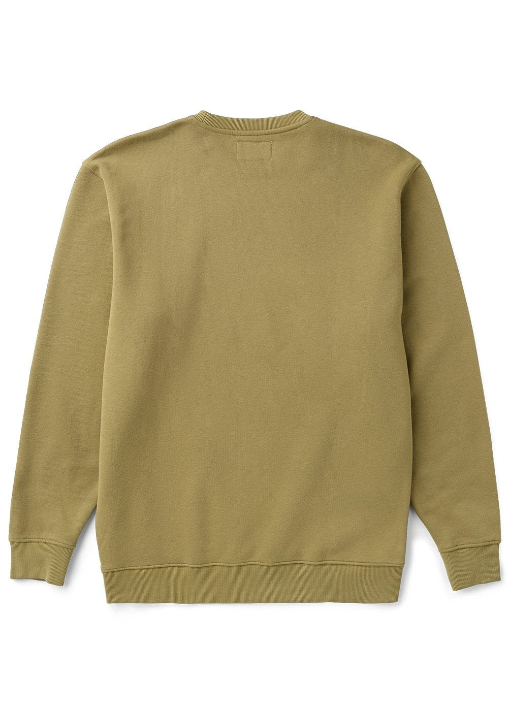 sweatshirt with a small logo on a white background