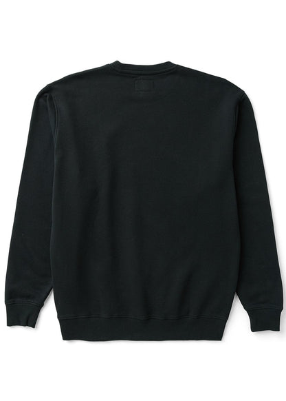sweatshirt with a small logo on a white background