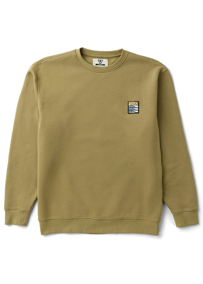 sweatshirt with a small logo on a white background