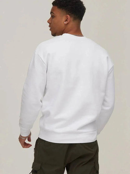 The White Monaco Vintage 360 GSM Sweatshirt - Bascora