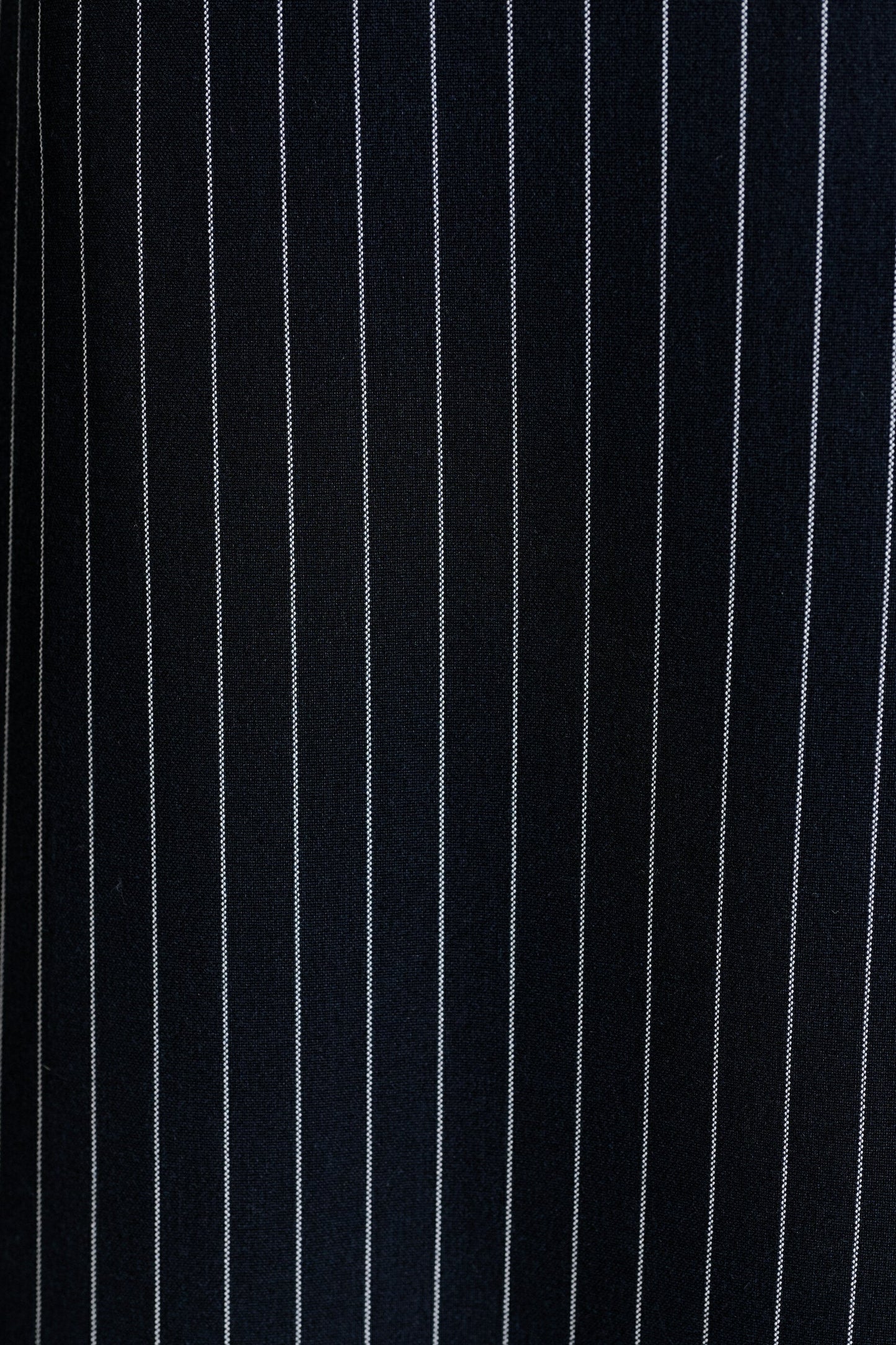 Tilde Navy Pinstripe Straight Leg Trouser - Bascora