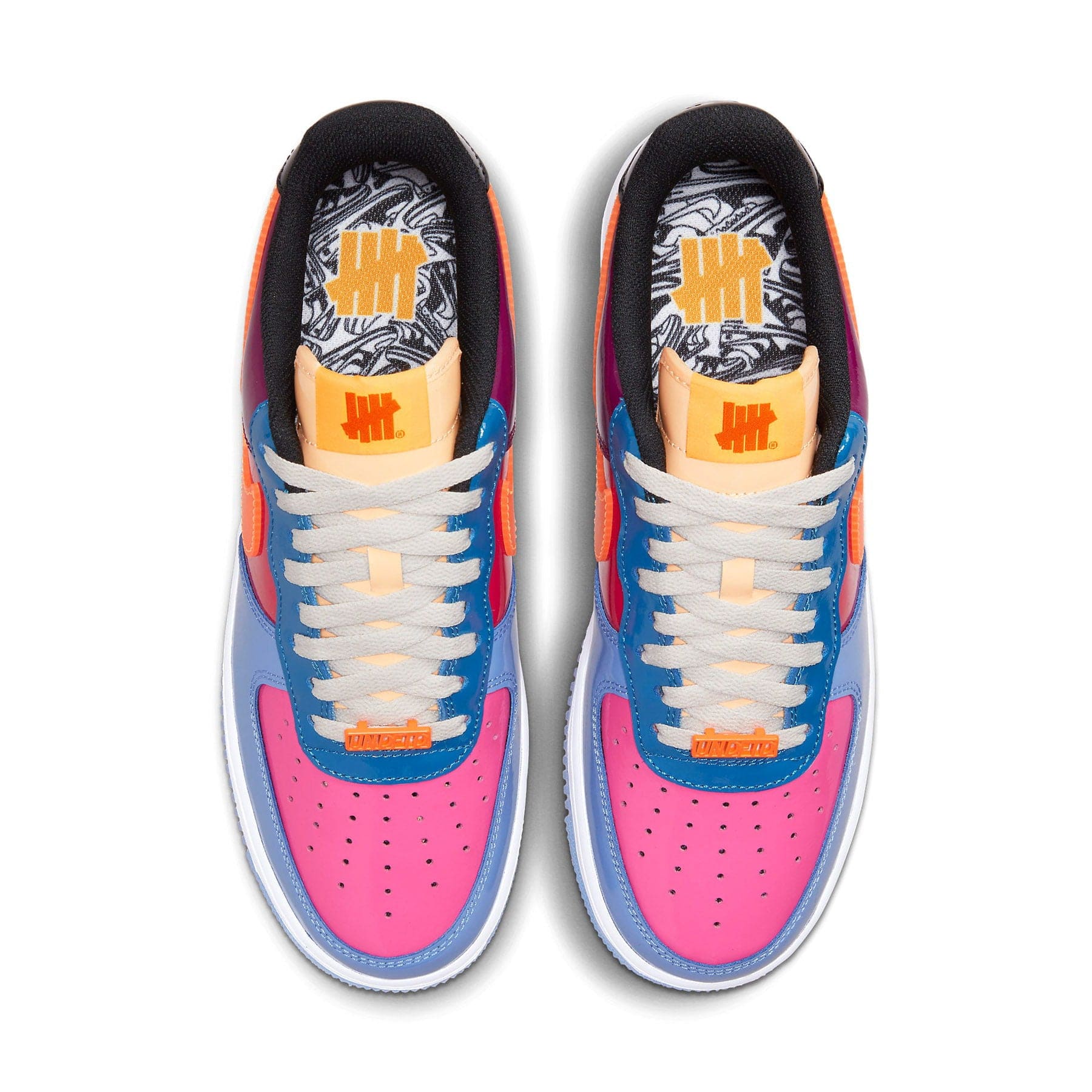 Undefeated x Nike Air Force 1 Low 'Total Orange' - Bascora