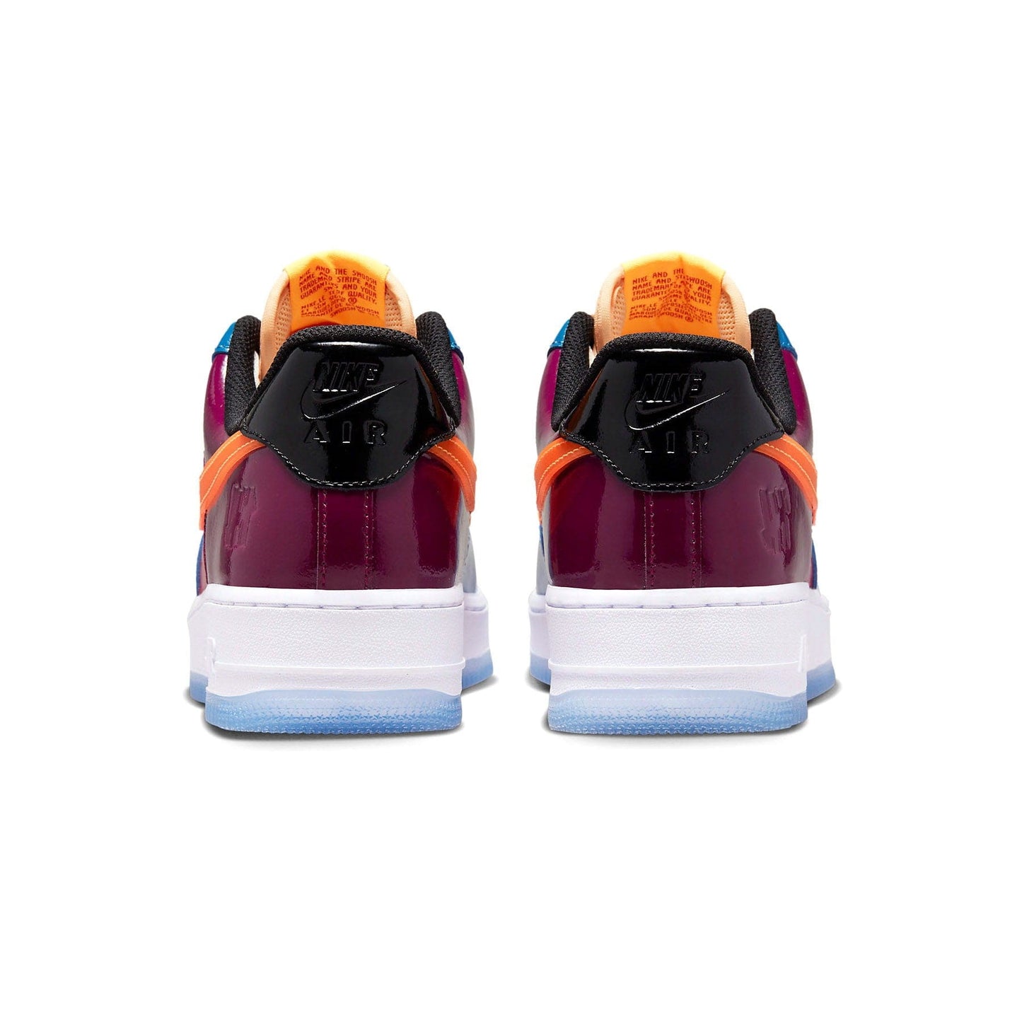 Undefeated x Nike Air Force 1 Low 'Total Orange' - Bascora
