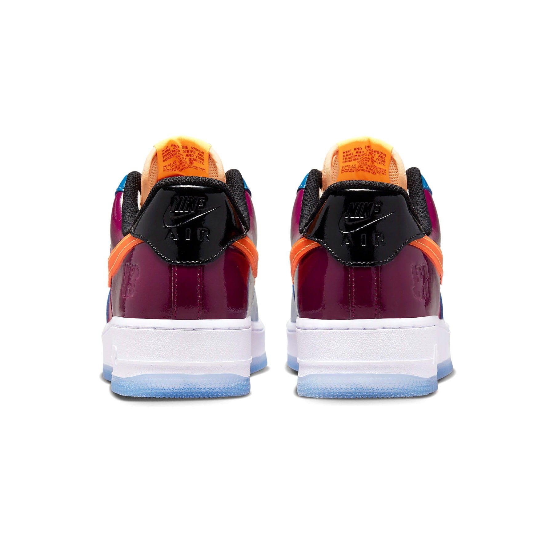 Undefeated x Nike Air Force 1 Low 'Total Orange' - Bascora