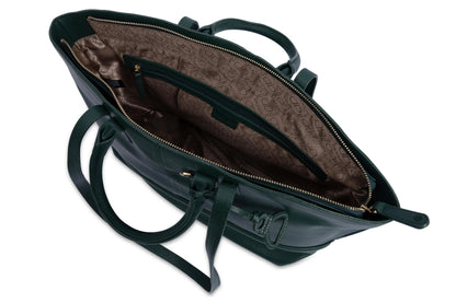 Victoria Leather Tote Bag - Bascora
