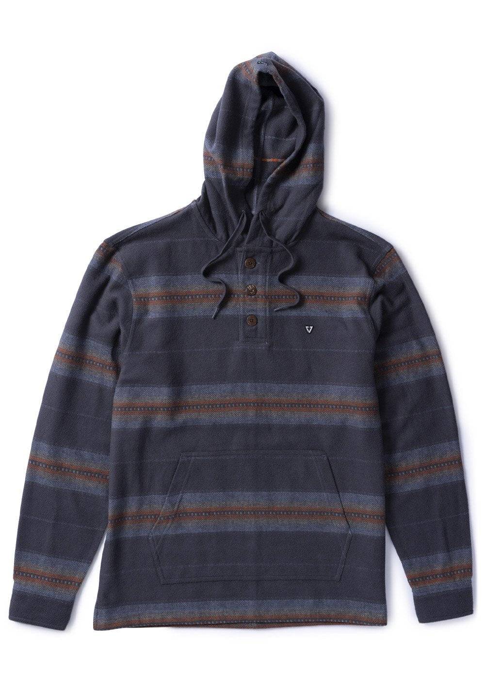 Vissla Descanso Hooded Popover – Men's Surf Hoodie