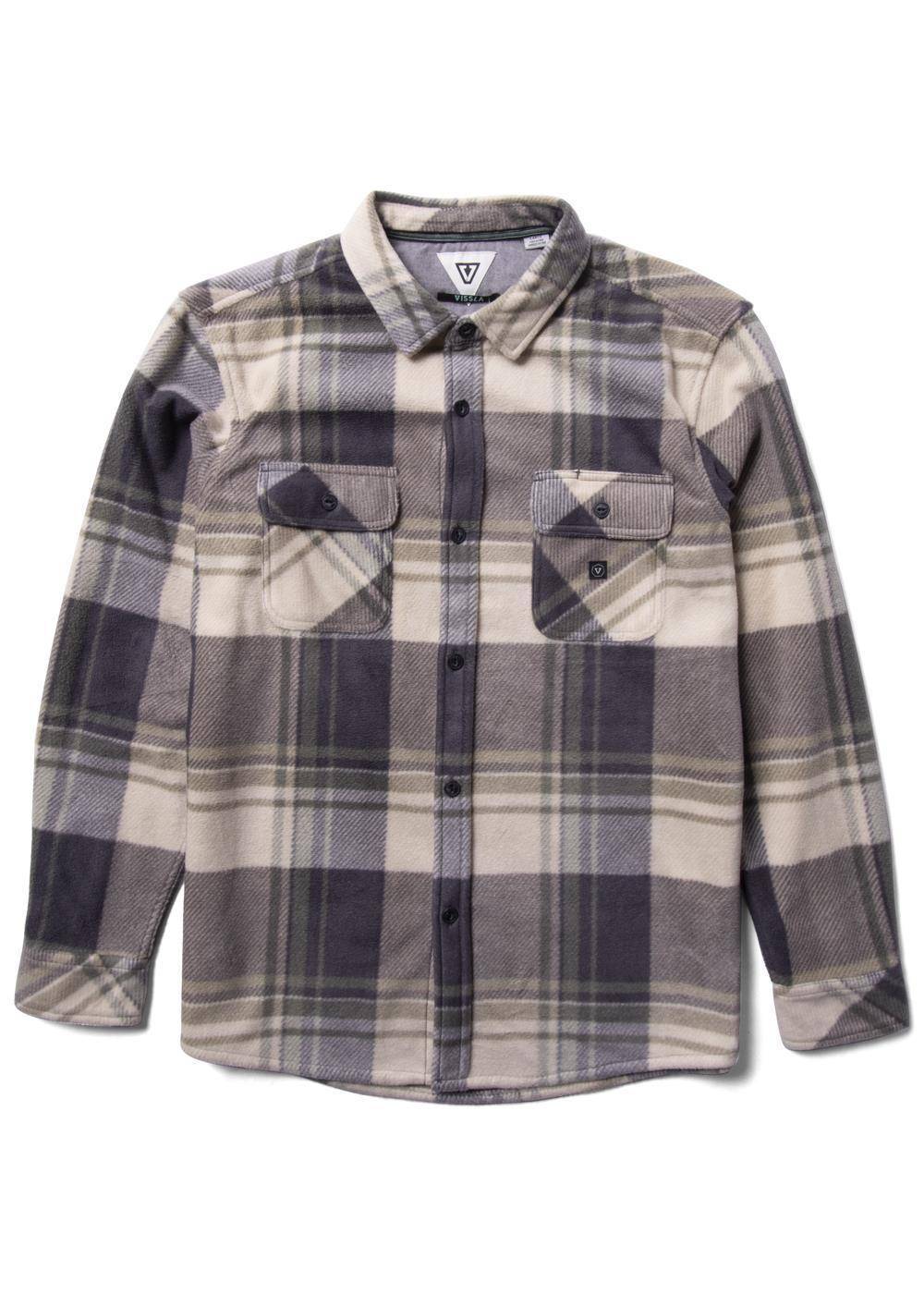 Vissla Eco-Zy Long Sleeve Polar Flannel - Bascora