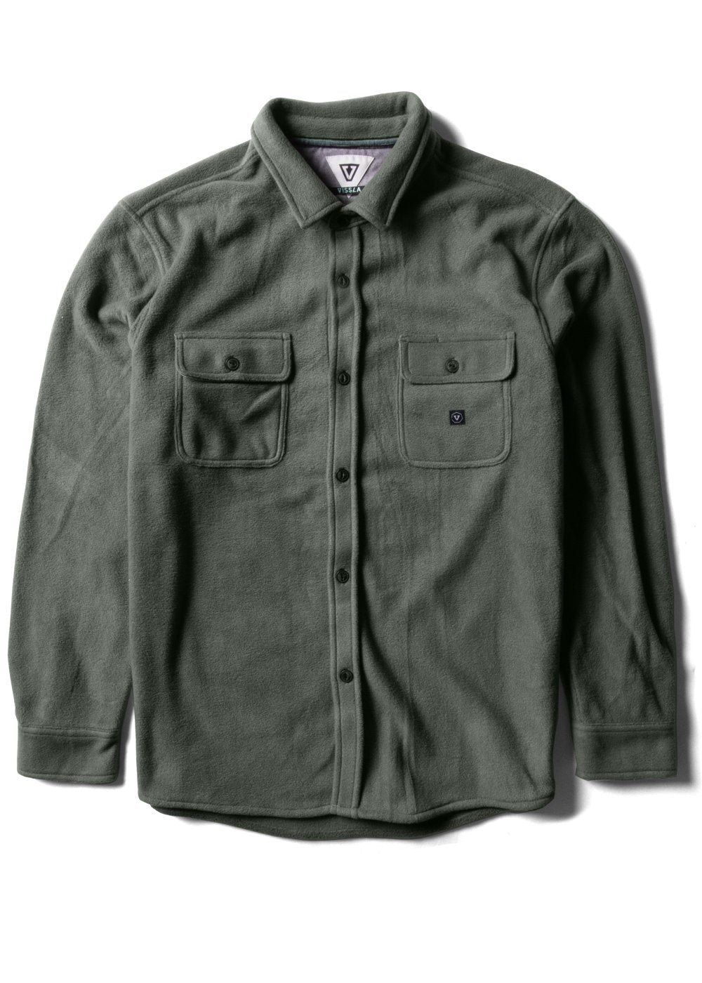 Vissla Eco-Zy Long Sleeve Polar Flannel - Bascora