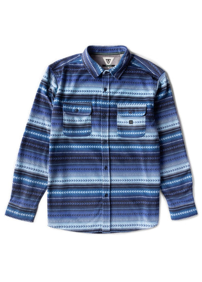 Vissla Eco-Zy Long Sleeve Polar Flannel - Bascora