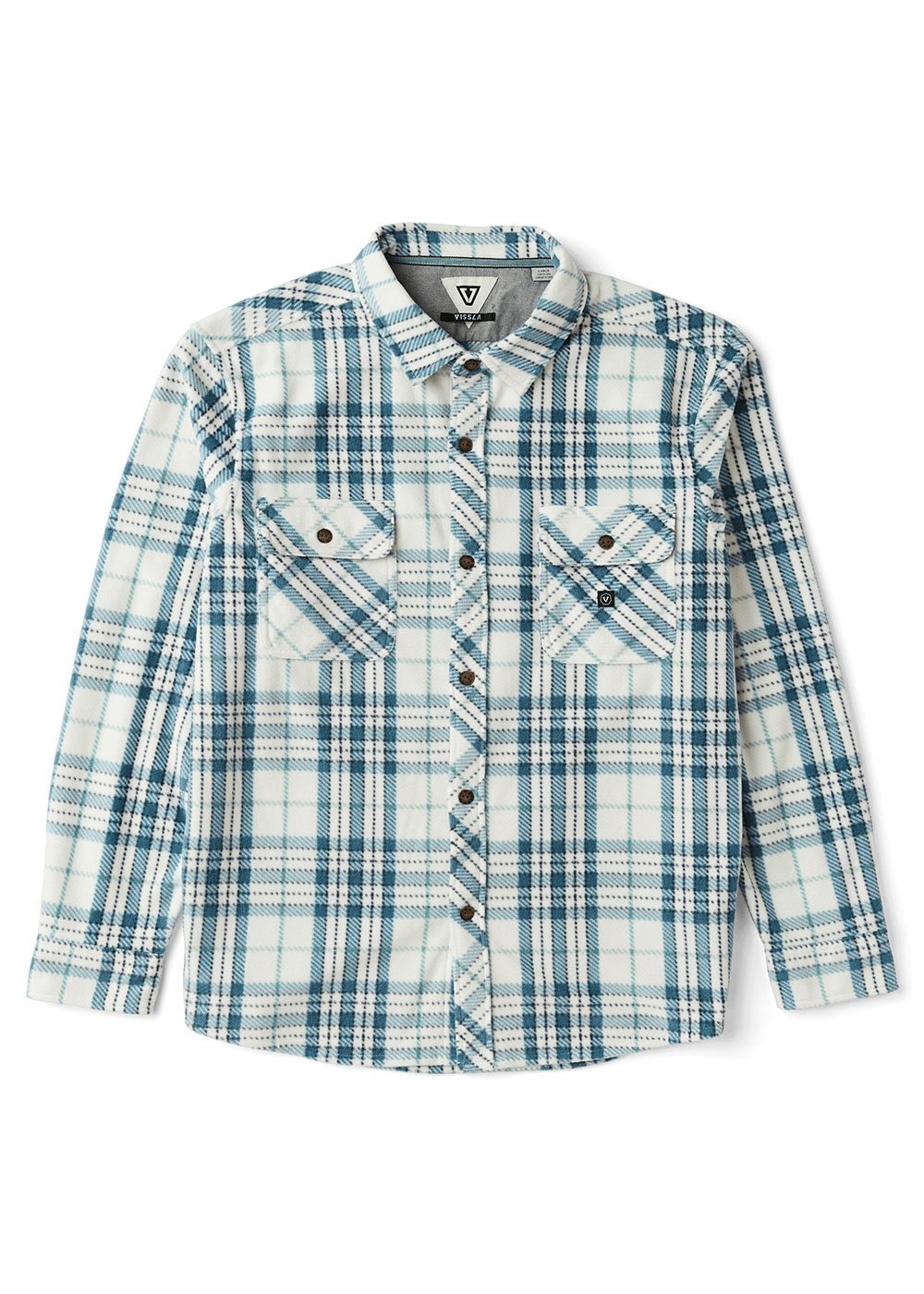Vissla Eco-Zy Long Sleeve Polar Flannel - Bascora