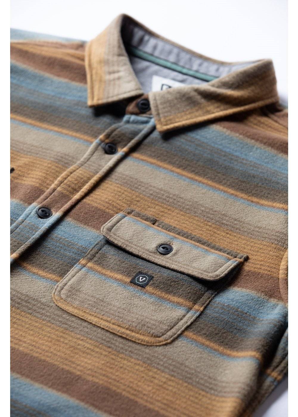 Vissla Eco-Zy Long Sleeve Polar Flannel - Bascora
