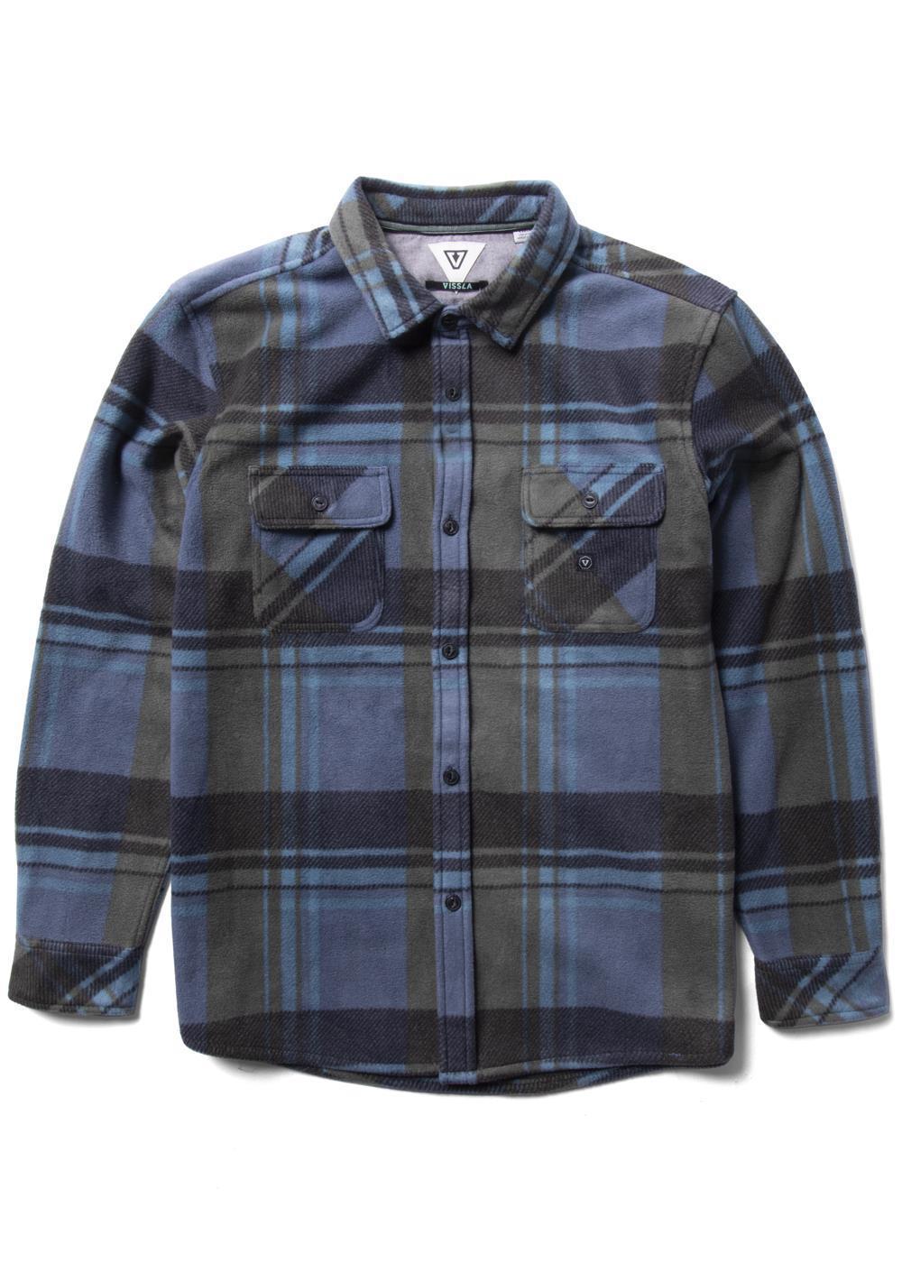 Vissla Eco-Zy Long Sleeve Polar Flannel - Bascora