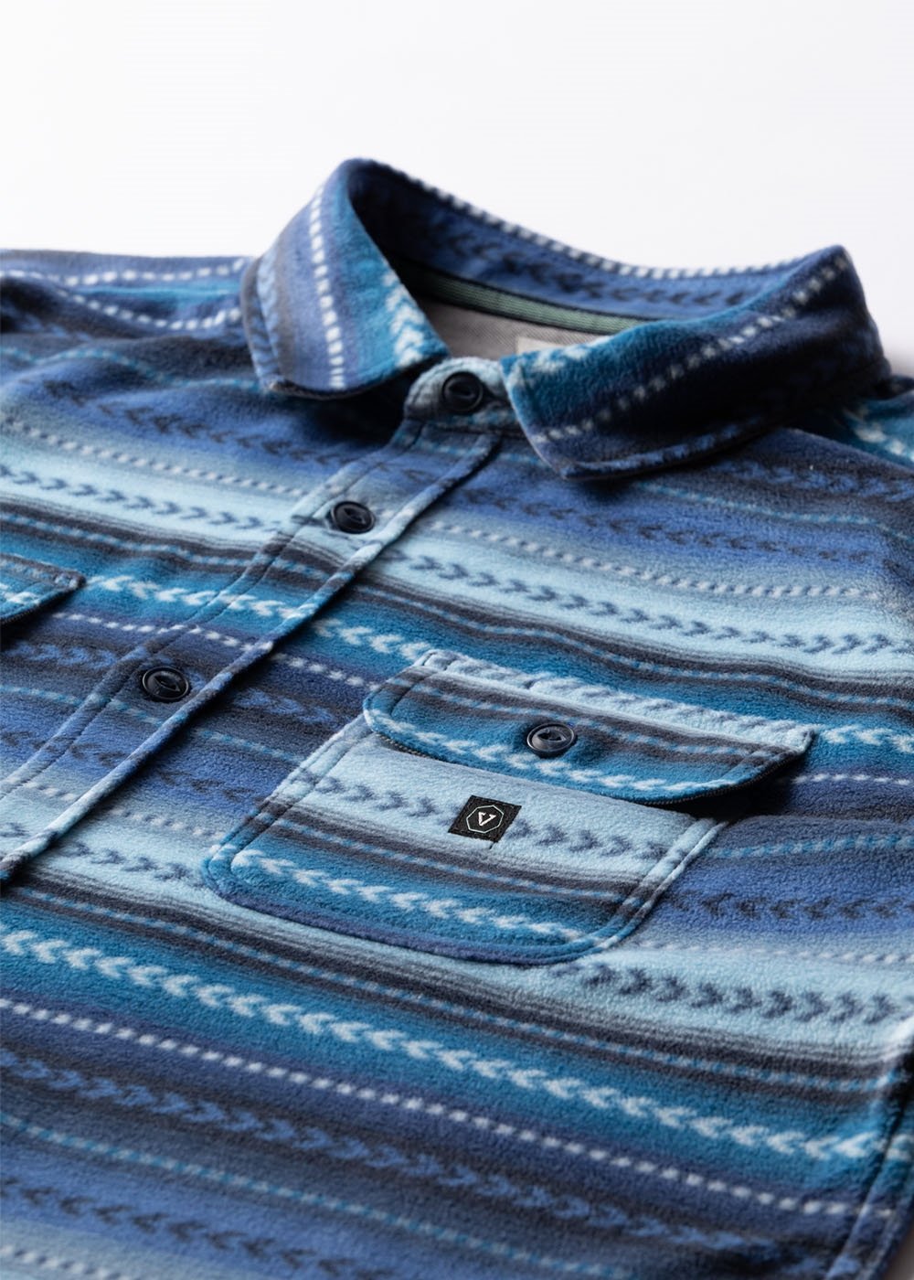 Vissla Eco-Zy Long Sleeve Polar Flannel - Bascora