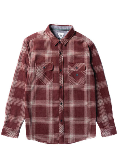 Vissla Eco-Zy Long Sleeve Polar Flannel - Bascora