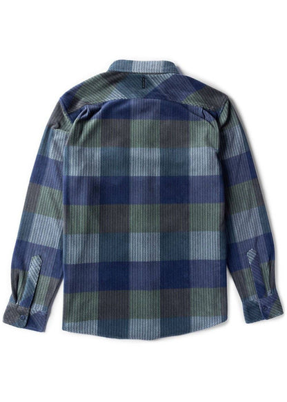 Vissla Eco-Zy Long Sleeve Polar Flannel - Bascora