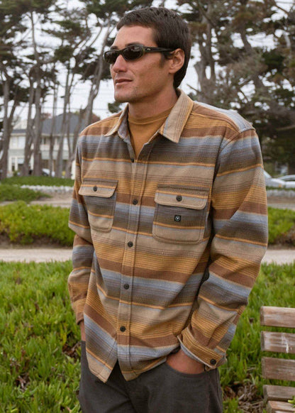 Vissla Eco-Zy Long Sleeve Polar Flannel - Bascora