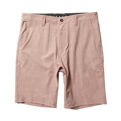 pink Vissla Fin Rope Hybrid 19.5" Walkshort