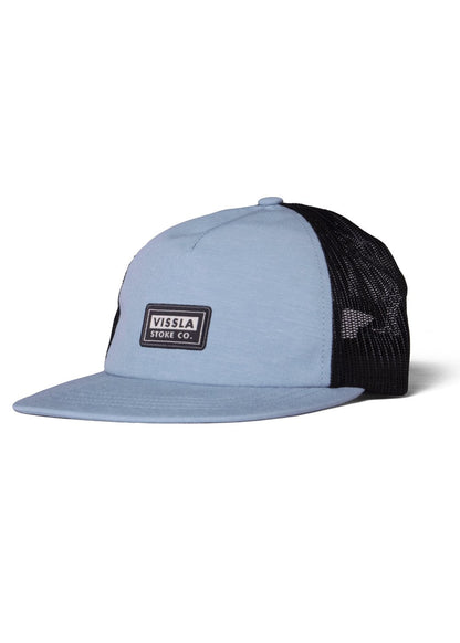 Vissla Lay Day Eco Trucker II Hat light blue