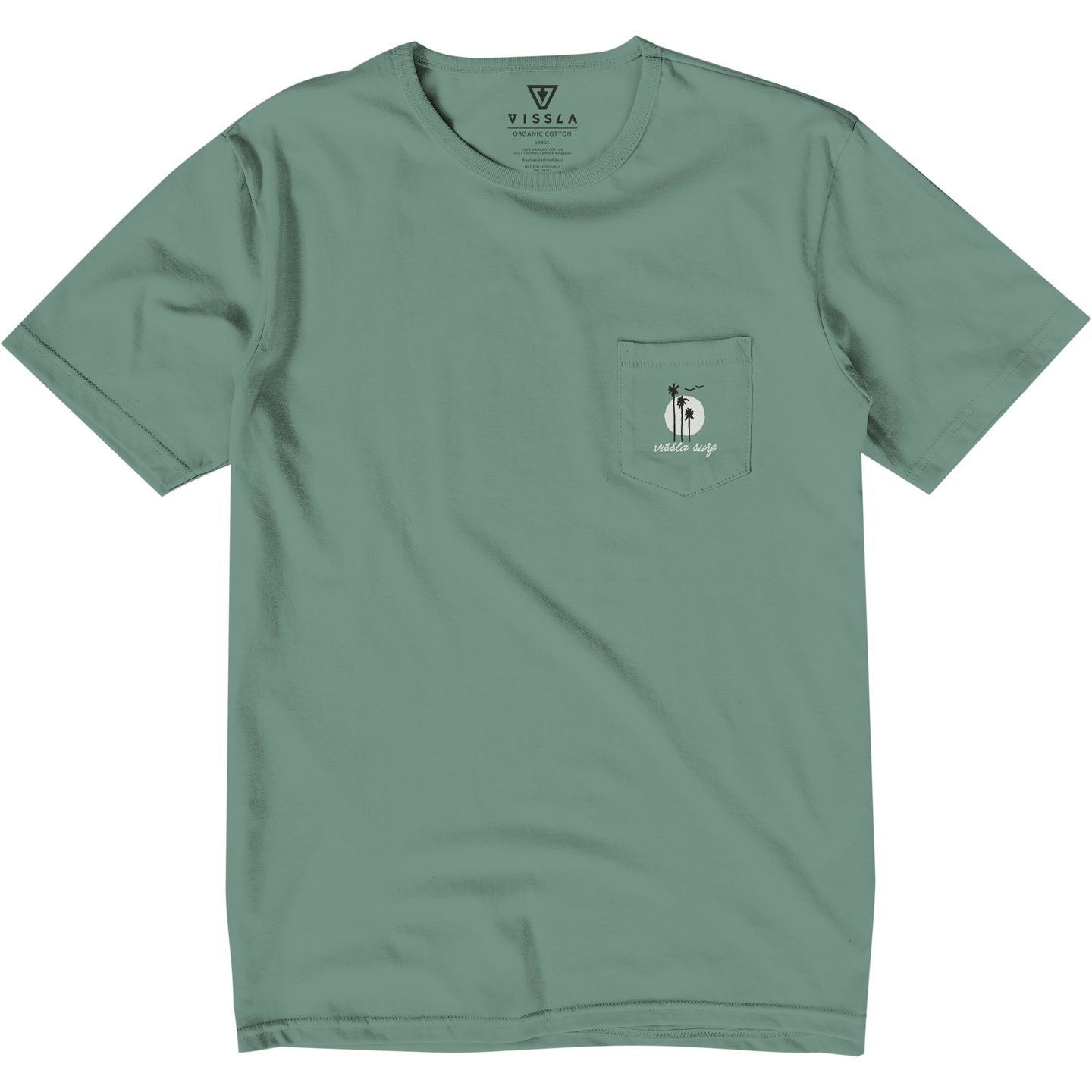 Vissla Out Front Organic PKT Tee - Bascora