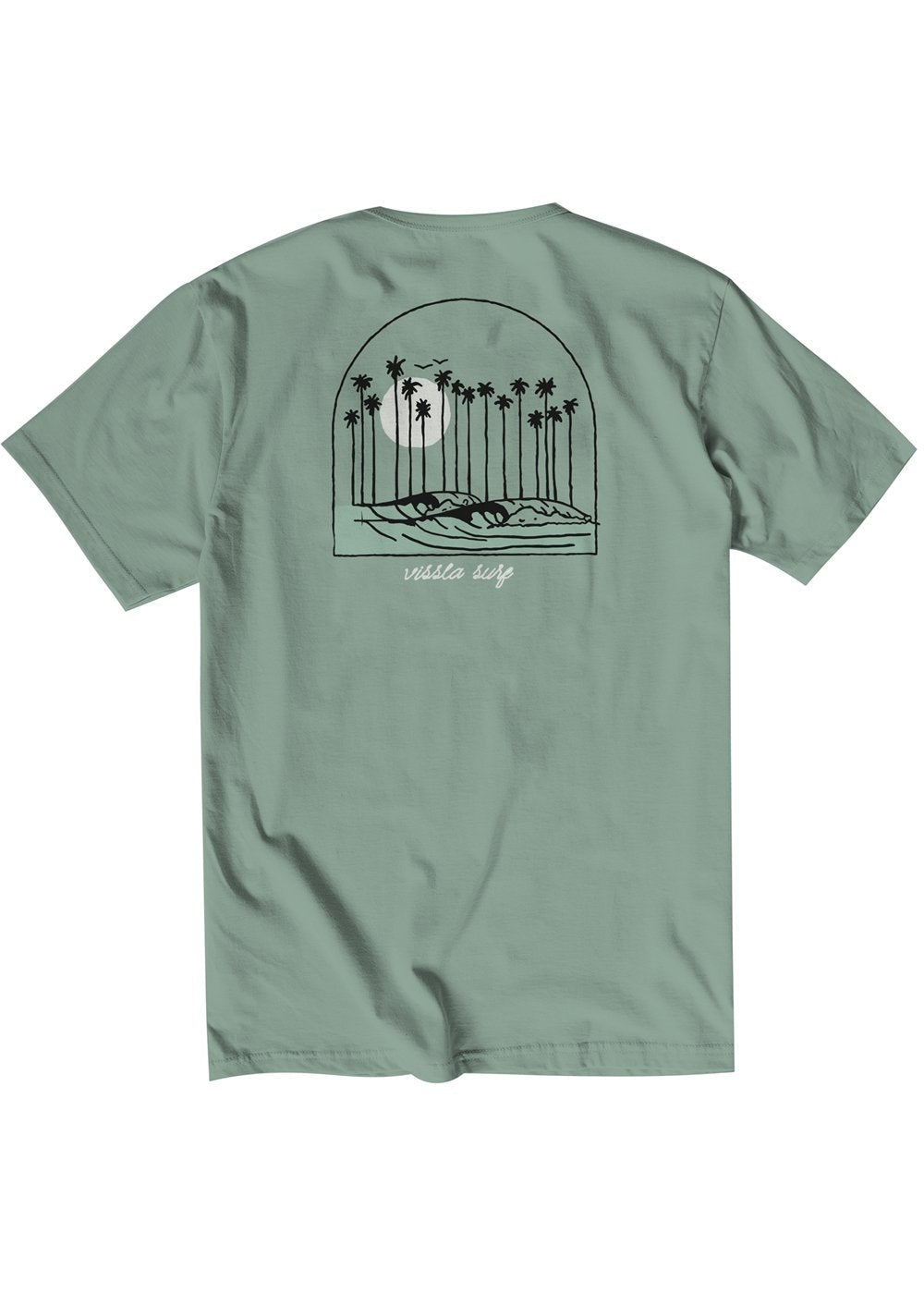 Vissla Out Front Organic PKT Tee - Bascora