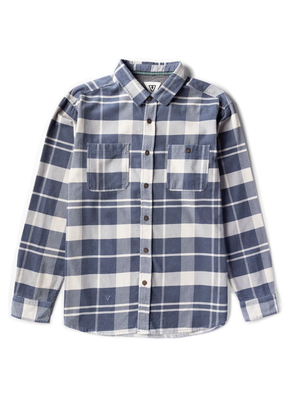 Vissla Rails Cord Printed Eco LS Shirt - Bascora