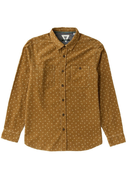 Vissla Rails Cord Printed Eco LS Shirt - Bascora