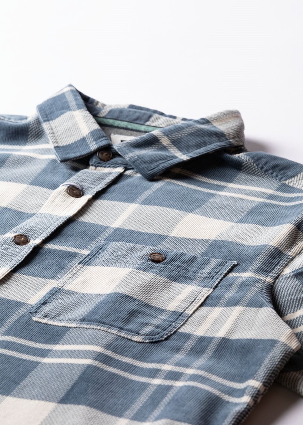 Vissla Rails Cord Printed Eco LS Shirt - Bascora