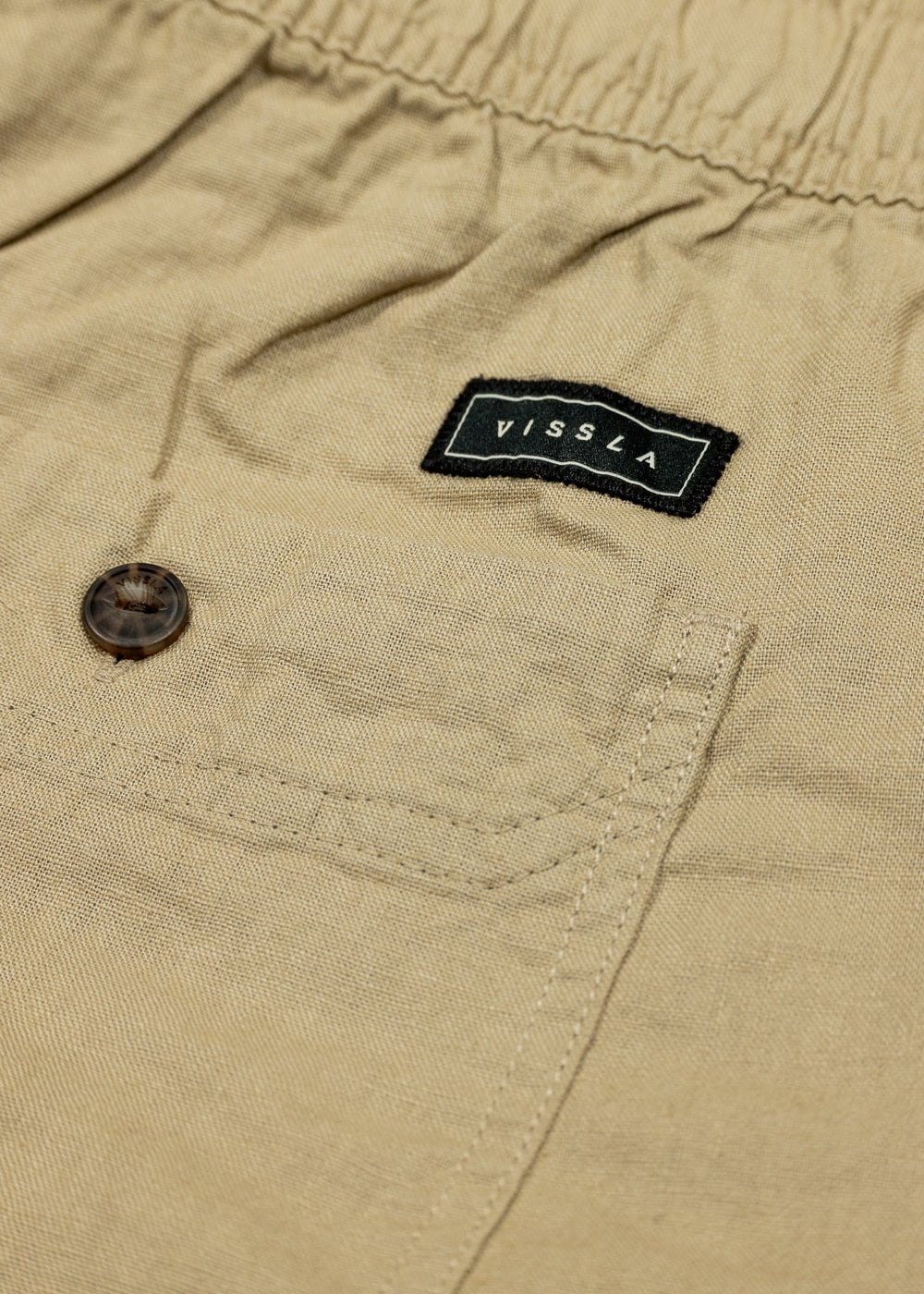Vissla Rails Linen Eco Elastic Pant - Bascora