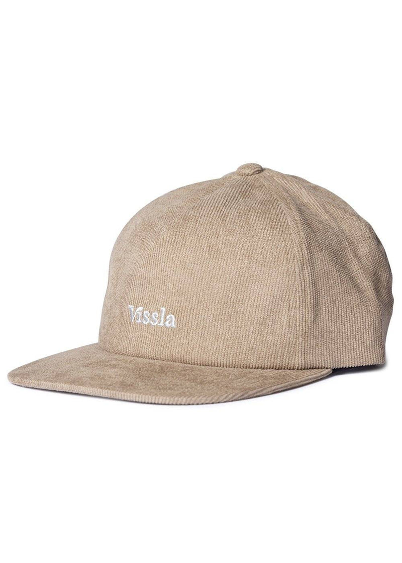 Vissla Resin Head 5-Panel Snapback Hat - Bascora