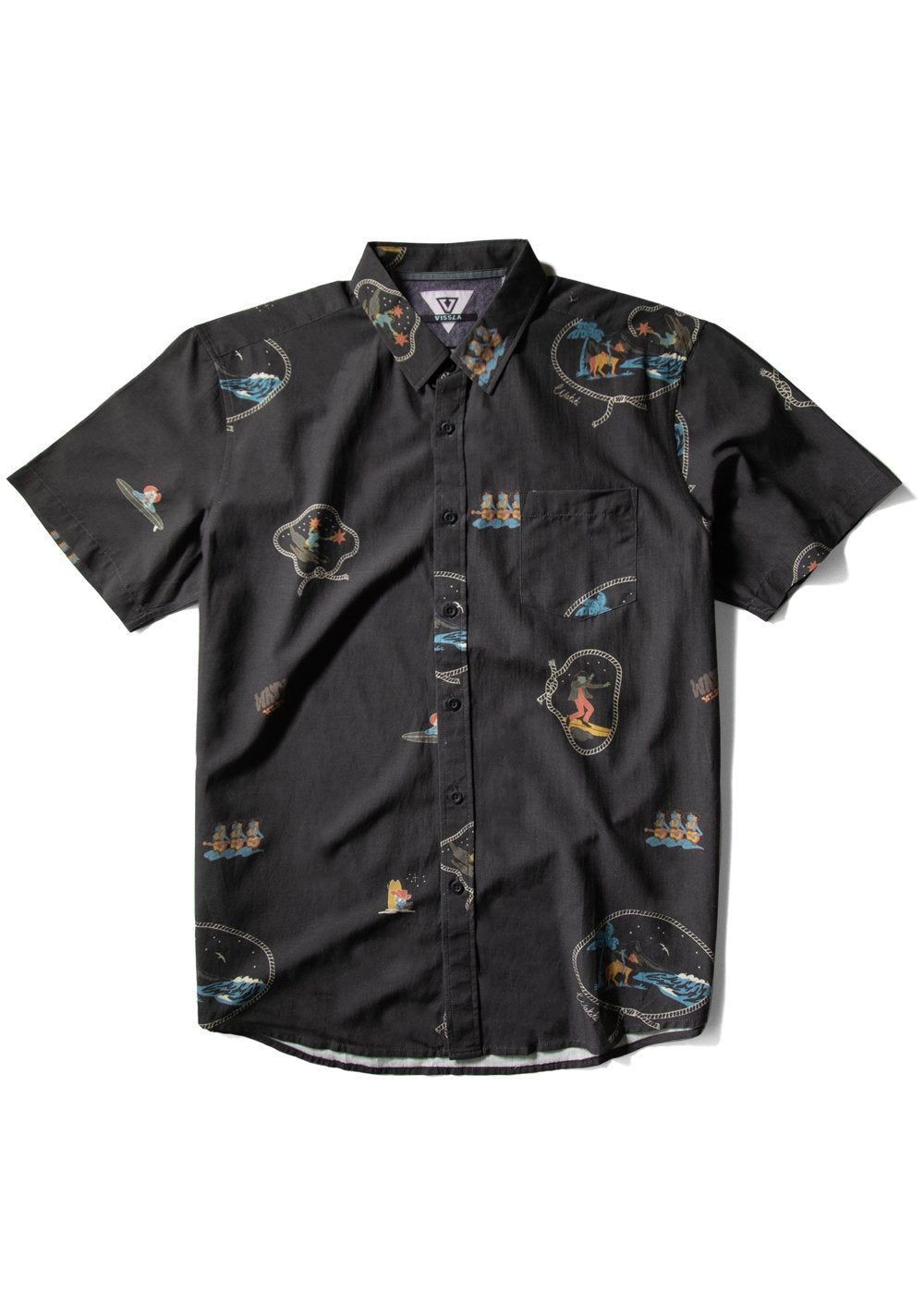 Vissla Soren Wavy West Eco Ss Shirt - Bascora