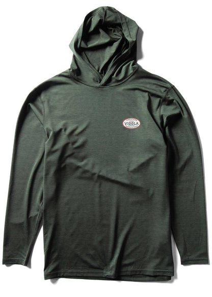 Vissla Twisted Eco Hooded Long Sleeve Lycra - Bascora