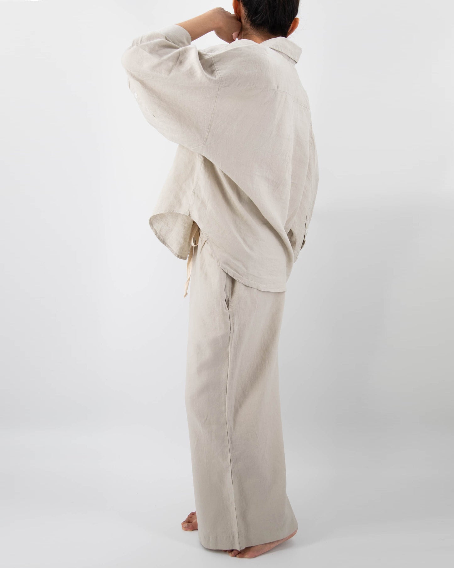 The Vivian Linen Loungewear Set
