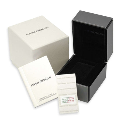 Emporio Armani AR0398 Men's Rose Gold Chronograph Watch