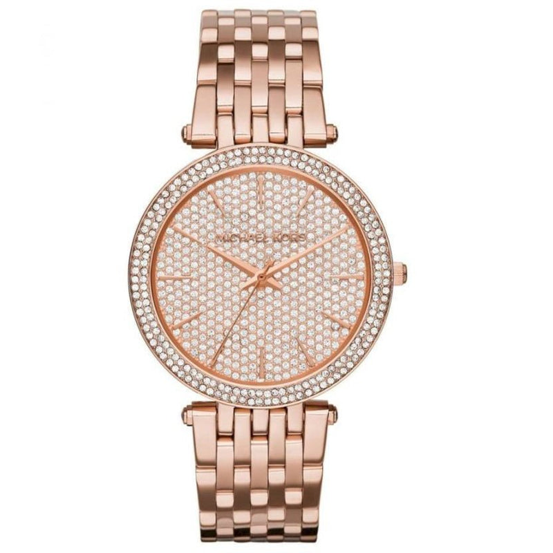 Reloj Michael Kors MK3439 Darci para mujer con pavé de oro rosa