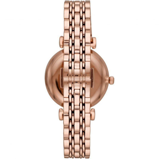 Emporio Armani AR11244 Ladies Rose Gold Crystal Dial Watch